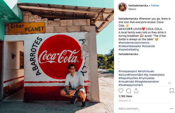 influencer marketing campaign example Coca-Cola